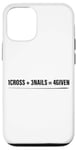 Coque pour iPhone 15 1 Cross 3 Nails, 4Given.