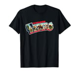 Matador Texas Vintage Postcard TPA Travel Logo T-Shirt