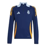 Real Madrid Träningströja Tiro 24 - Navy/Crew Orange/Blå Barn - adidas, storlek 152 cm