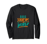 Dogs Light Up My World Pet Lovers Puppies Vets Long Sleeve T-Shirt