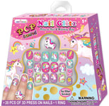 Hot Focus Pop Scented Nail Glitz - Enhjørninger