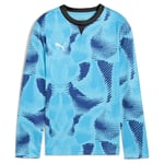 PUMA Keeperdrakt Teamtarget - Bright Aqua/sort Barn L/e, størrelse S/140 cm