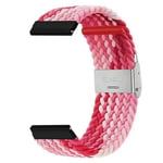 Punottu Kellon ranneke Garmin Vivomove Luxe - gradientred