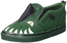 Vans Asher V Basket, Dino Dark Green, 25 EU