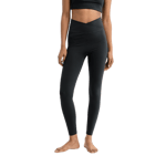 Drop of Mindfulness Adeline High Waist - Wrap Over Tights Svart