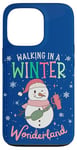 iPhone 13 Pro Walking In A Winter Wonderland Snowman Funny Ugly Christmas Case