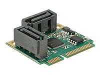 Delock - Lagringskontroller - Sata 6Gb/S - Mini Pci