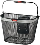 KlickFix 0397RE Bicycle Bag Plain Basket Fine Mesh Reflect