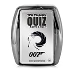 James Bond 007 Top Trumps Quiz Card Game - 500 Questions - New & Sealed