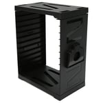 Game Storage Tower Up To 24 Games 4 Controllers 2 Headset Dual Layer Video Gam