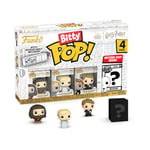 Funko Bitty Pop! HP GoF - Hagrid 4pk and A Surprise Mystery Mini Figure - 0.9 Inch (2.2 Cm) - Harry Potter Collectable - Stackable Display Shelf Included - Gift Idea - Party Bags Stocking