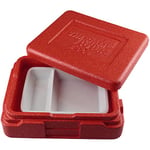 Thermo Future Box Boîte à repas isotherme avec mini menus Rouge, rouge, 2-geteilt (1/3, 2/3)