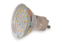 12V GU10 1,5W  9 SMD5050 led pære, varmhvit