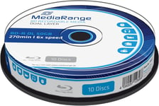 Blu-ray vierge double couche BD-R DL 50Go (boite de 10)