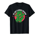 Tropic Thunder, Flaming Dragon, Funny T-Shirt, Classic Movie T-Shirt