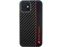 Defaultbrand Audi Carbon Fiber Iphone 12/12 Pro 6.1" Czarny/Black Hardcase Aus-Tpupcip12p-R8/D1-Bk