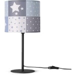 Paco Home - Lampe De Chevet Chambre Enfant Lampe à Poser Colorée Applique Arc-En-Ciel Lampe de table - Noir, Design 2 (Ø18 cm)