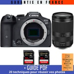 Canon EOS R7 + RF 24-240mm F4-6.3 IS USM + 2 SanDisk 32GB Extreme PRO UHS-II SDXC 300 MB/s + Guide PDF 20 techniques pour réussir vos photos