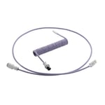 Cablemod Pro Coiled Cable - Rum Raisin 1.5m. Usb A Usb C Lilla