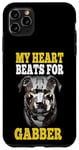 Coque pour iPhone 11 Pro Max My Heart Beats for Gabber Uptempo Speedcore