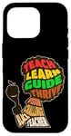 iPhone 16 Pro Afro Teacher African American Inspirational Word Cloud Case