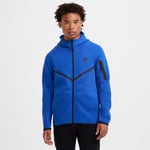 Nike Hettegenser Tech Fleece 24 FZ Windrunner - Blå/Sort, størrelse X-Small