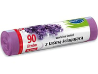 Staples Sopsäckar Stella Lavender 90L Med Dragsko 10/P