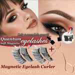 Quantum Soft Magnetic False Eyelashes No Glue Need Eyelashes 2 Seconds to Wear