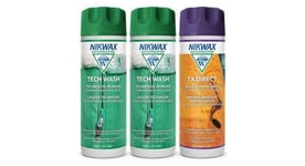 2x lessive tech wash 300ml et 1x impermeabilisant tx direct 300ml