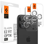 Spigen iPhone 15 Pro Max EZ Fit Linsskydd (2-pack), transparent