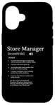 iPhone 16 Store Manager Definition Employee Appreciation Case