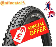 2 x Continental Cross King Performance MTB Mountain Bike Tyres Rigid 26 x 2.0