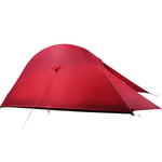 Nologo CKQ-KQ Tente de sac à dos légère pour 2 personnes Coupe-vent, tente familiale, convient pour le camping, la plage et la randonnée 270 x 100/80 x 10 cm