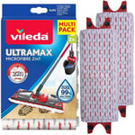 VILEDA Ultramax Ultramat mop insert, 2 pieces