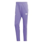 Real Madrid Träningsbyxor OG Beckenbauer - Magic Lilac/Vit - adidas, storlek X-Small