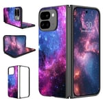 YINLAI for Google Pixel 9 Pro Fold Case Glow in The Dark Noctilucent Luminous Space Nebula Slim Fit Cover Protective Anti Scratch Case for Google Pixel 9 Pro Fold, Blue Nebula