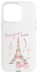 iPhone 15 Pro Max Bonjour Paris Eiffel Tower The Sign Of Love France Parisian Case