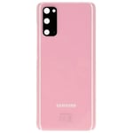 Samsung Galaxy S20 Replacement Rear Battery Cover Including Lens (Cloud Pink)