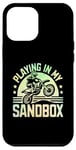 Coque pour iPhone 15 Pro Max Playing In My Sandbox Motocross Dirt Bike Rider Moto