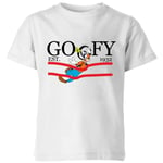 Disney Goofy By Nature Kids' T-Shirt - White - 5-6 ans