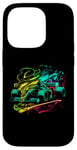 Coque pour iPhone 14 Pro Équipement de voiture Formula Race pour les fans et les pilotes de course à roues ouvertes