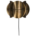 Applique, Lampe murale filaire vintage Corridor Laiton en Metal Dutchbone