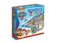 Sequence Junior Enfant 3 Ans, Edition Pat Patrouille - 4 Pions A Aligner - Avec Cartes Personnages - Set Jeu Societe Famille Et Carte