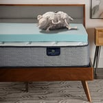 Serta ThermaGel Surmatelas en Mousse à mémoire de Forme, TXL