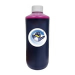 Refresh Cartridges Magenta 1L 1000ml Bulk Inkjet Ink Refill Bottle For HP