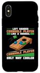 Coque pour iPhone X/XS Jeu de cornhole amusant lancer compétition sportive