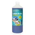 Blue Toilet Chemical 1L - Liqui-Bloo Fluid Bowl Cleaner for Caravan & Motorhome