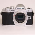 Olympus Used OM-D E-M10 Mark III Mirrorless Camera Body Silver