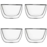 Vivo by Villeroy & Boch 10.5 cm Double Walled Bowl Set of 4 Heat Proof