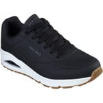 Skechers Mens Uno Stand On Air Lace Up Leather Trainer - 11 UK
